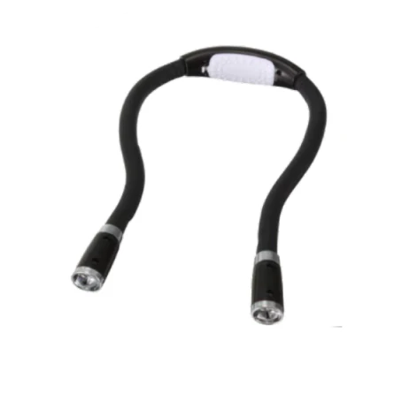 Adjustable Neck LED Reading Light with Flexible Gooseneck Design and Customizable Lighting Modes
