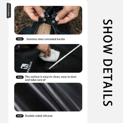 Trendha Fireproof Hexagonal Mat for safe and convenient outdoor activities like camping, barbecues, and more