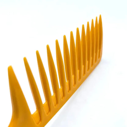 Trendha Heat-Resistant Wide-Tooth Comb for Smooth, Manageable Curly Hair