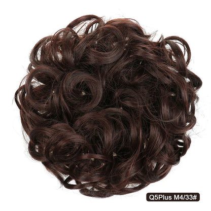 Messy Chignon Donut Hair Bun Pad - Effortless Elegance Hair Accessory for Stylish Buns