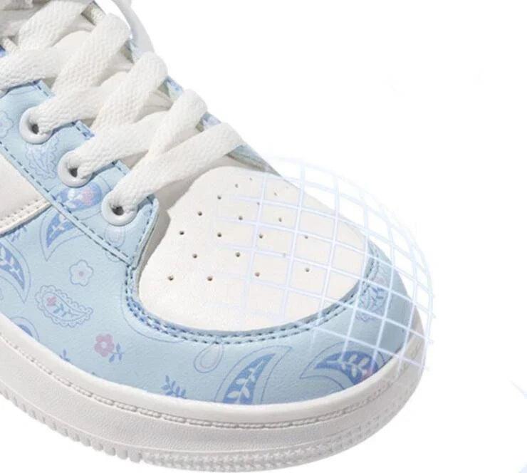 Fashionable and comfortable women's casual sports shoes with a unique design, available in various trendy colors