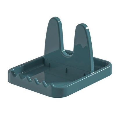Premium eco-friendly stainless steel cooking spoon and pan lid rack for organized, sustainable kitchen