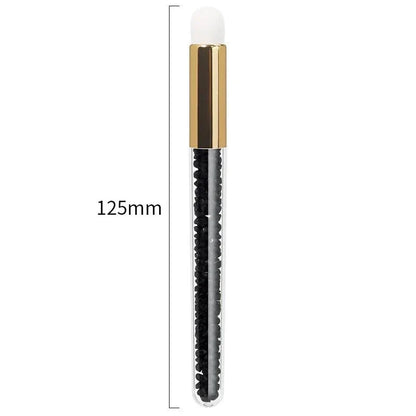 Multipurpose Crystal Eyelash and Nose Cleansing Brush - Soft, Dense Bristles for Gentle Deep Cleaning