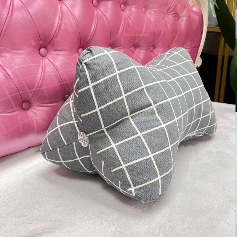 Multifunctional sofa cushion with vibrant cartoon-inspired designs, including flowers, plants, and cloud patterns, adding a playful touch to any living space.