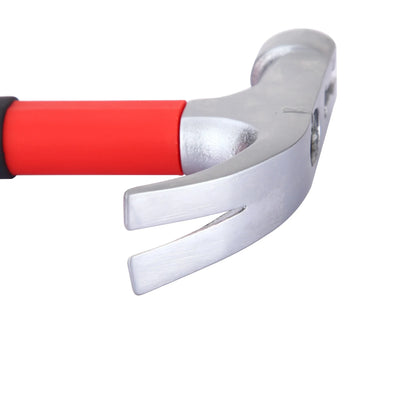 Premium Multifunctional Claw Hammer with Durable High-Carbon Steel Construction and Ergonomic Plastic Coating for Woodworking, Carpentry, and Home Repairs