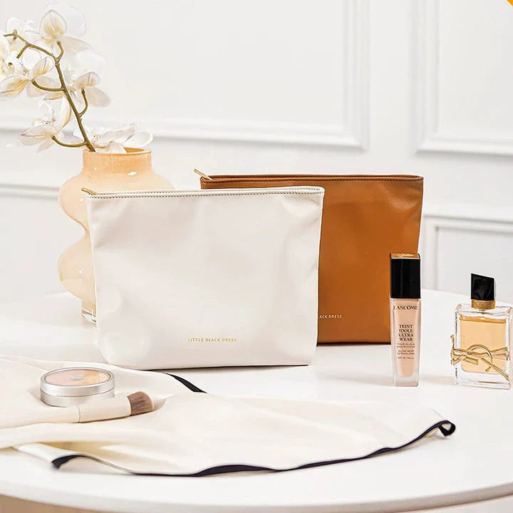 Premium Multi-Purpose Organizer Bag with Specialized Compartments for Makeup, Toiletries, and Tech Accessories
