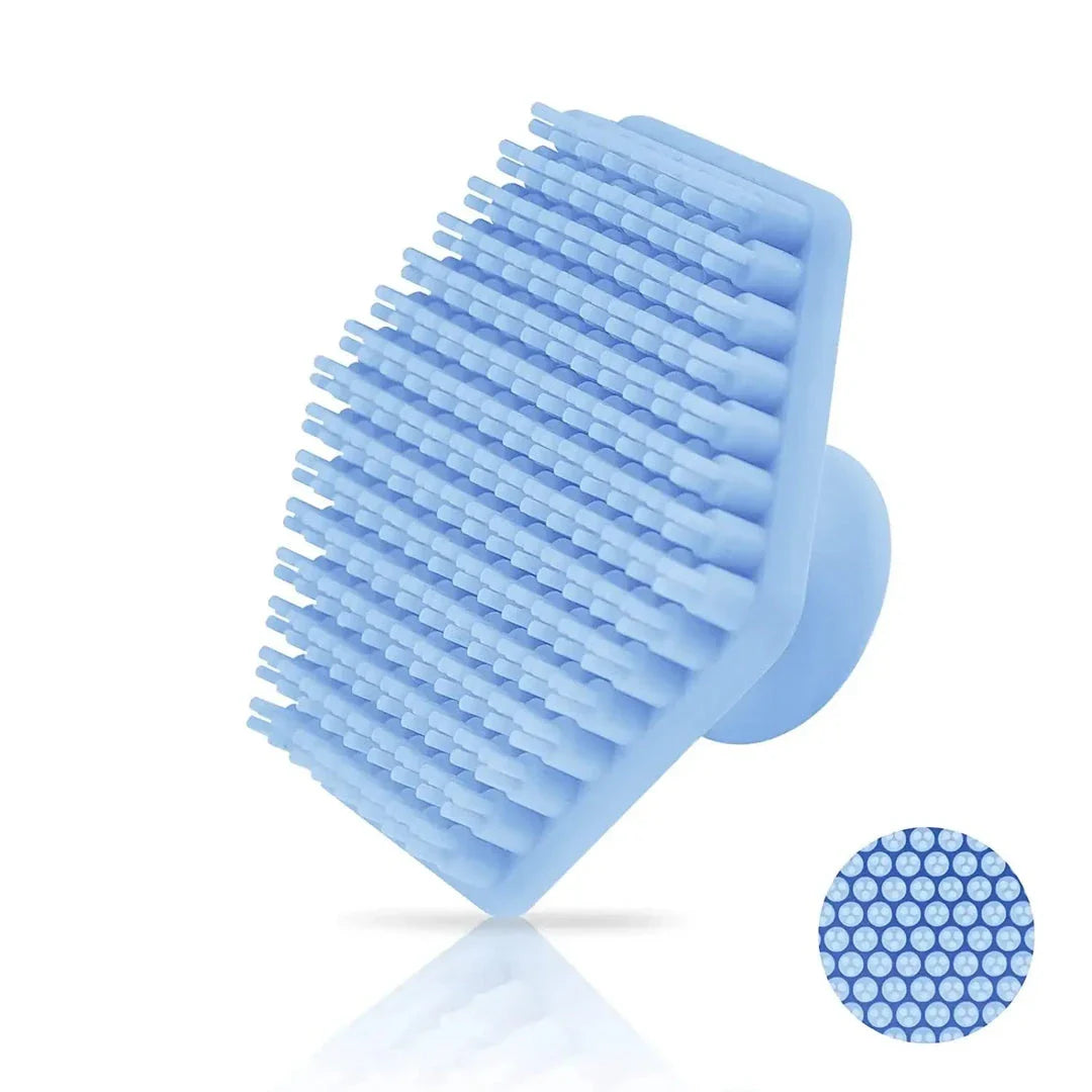Premium silicone face cleaning brush for men, designed for deep cleansing and pre-shave skin preparation