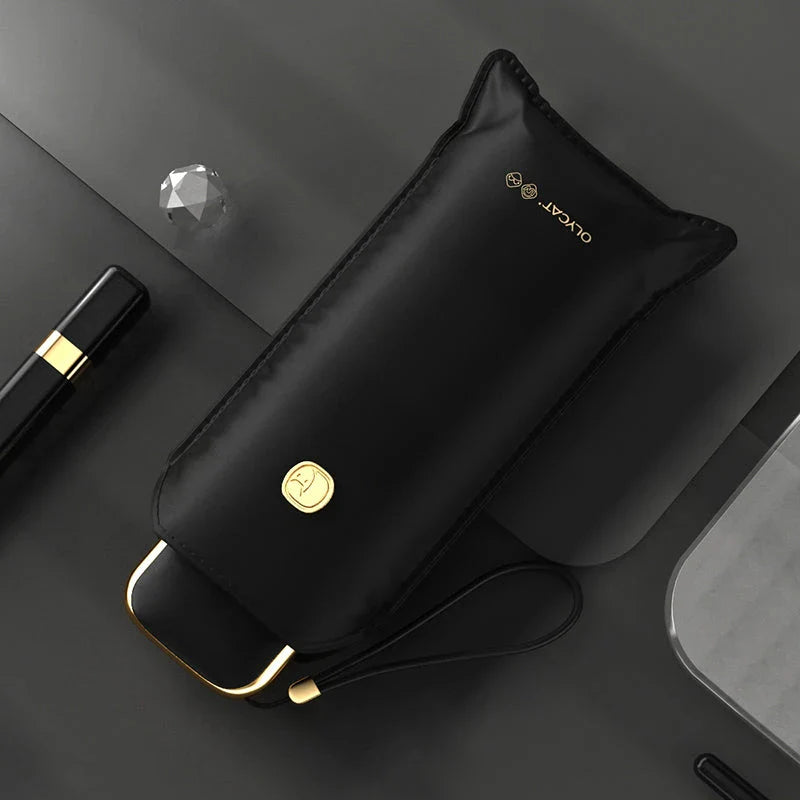 Chic and compact portable sun and rain umbrella in various colors, ideal for travel and outdoor events