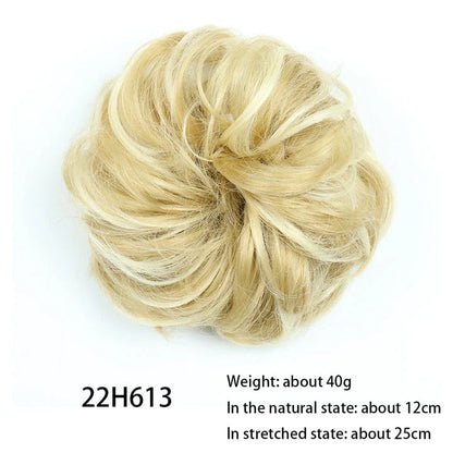 Messy Chignon Donut Hair Bun Pad - Effortless Elegance Hair Accessory for Stylish Buns