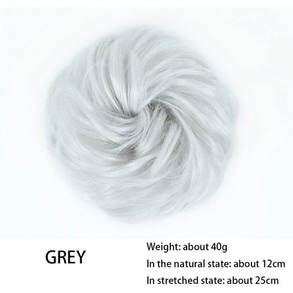Messy Chignon Donut Hair Bun Pad - Effortless Elegance Hair Accessory for Stylish Buns