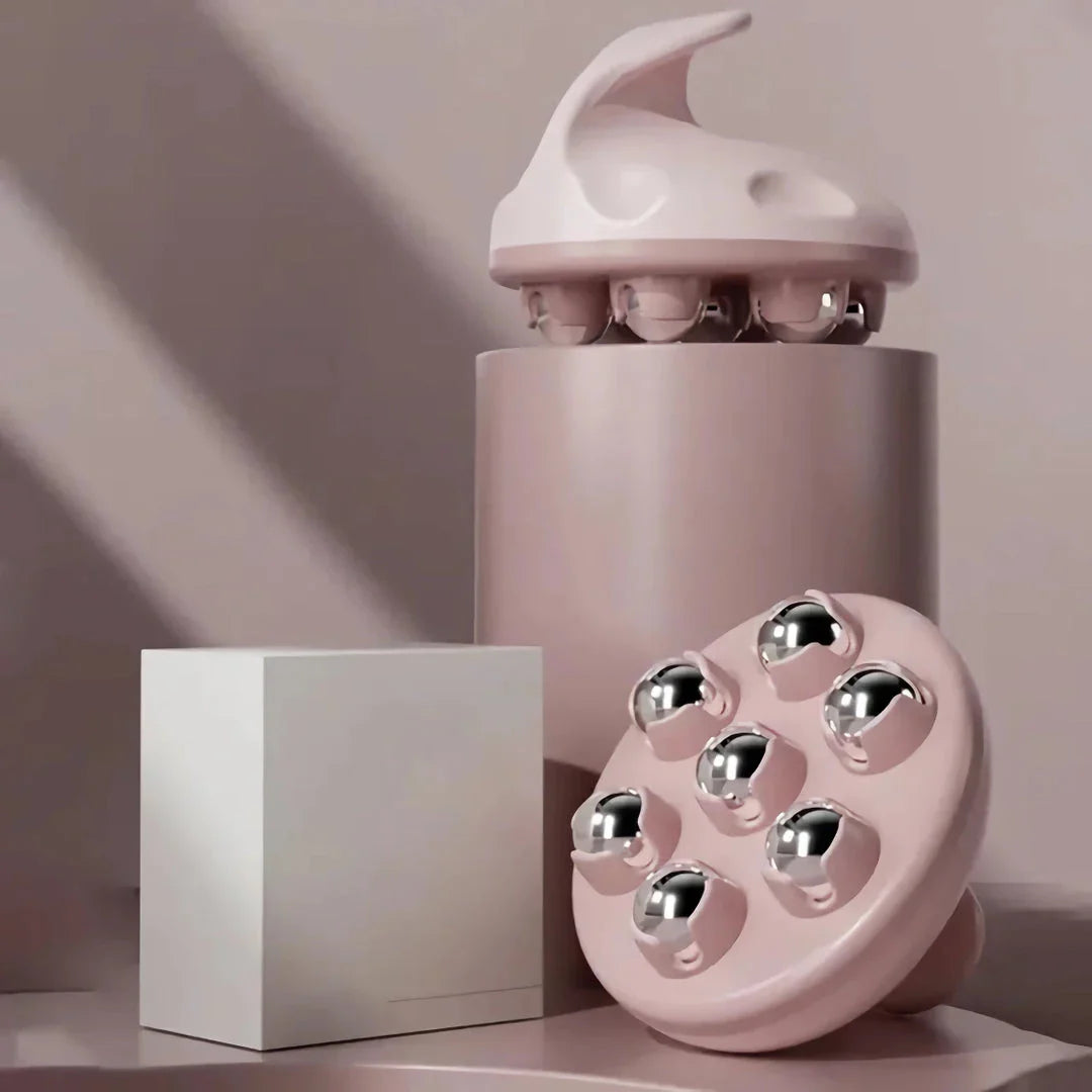 Full-Body Relaxation Massage Roller in Blue Color for Slimming, Muscle Relief, and Relaxation