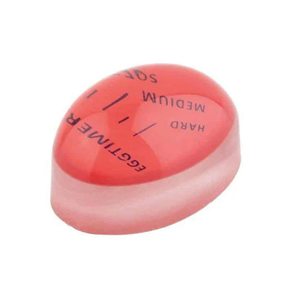 Eco-friendly resin egg timer with heat-sensitive technology for precise soft, medium, and hard-boiled egg doneness