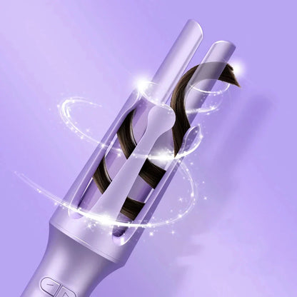 Automatic curling iron with negative ion technology for creating effortless, salon-quality curls