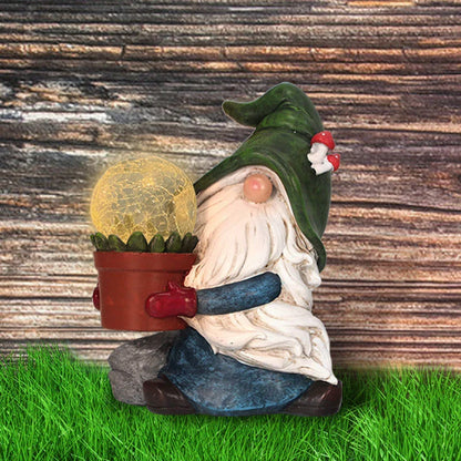 Elegant outdoor lantern with sculptural accents, made of premium synthetic resin for durability and sophistication