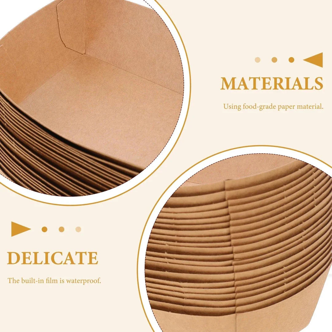 Disposable pet feeding bowls made from eco-friendly materials, perfect for hassle-free feeding at home or on the go