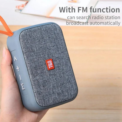 Portable wireless Bluetooth 5.0 soundbar speaker with waterproof design and built-in TF card slot, perfect for on-the-go entertainment