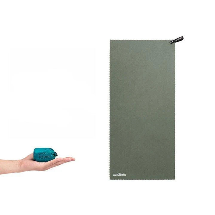 Naturehike Quick Dry Towel - Lightweight, compact, and quick-drying microfiber towel for outdoor activities like hiking, swimming, and beach trips.