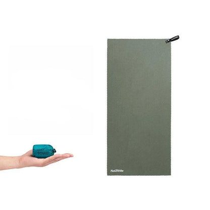Naturehike Quick Dry Towel - Lightweight, compact, and quick-drying microfiber towel for outdoor activities like hiking, swimming, and beach trips.