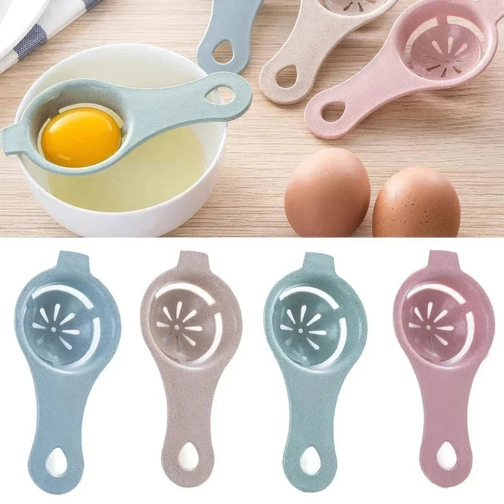 Effortless Egg Separator: A convenient kitchen tool that separates egg whites from yolks with ease, making baking tasks more efficient