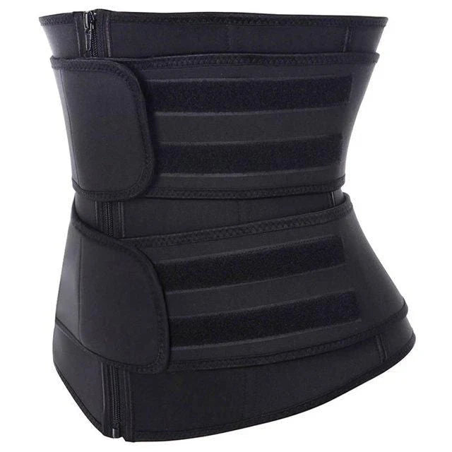 Premium neoprene waist trainer for enhanced weight loss, tummy control, and improved posture