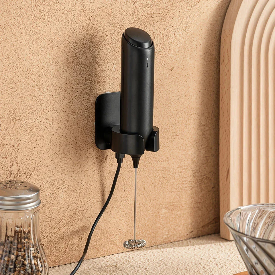 Powerful Handheld Milk Frother with Ergonomic Design for Making Coffeehouse-Style Lattes and Cappuccinos at Home