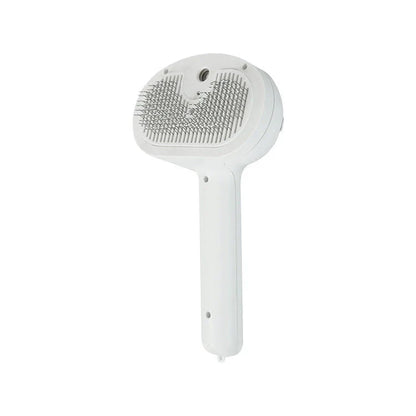 Rechargeable Pet Hair Removal Comb with Spray Cleaner - Effortlessly remove stubborn pet hair and keep your furry friend's coat fresh and healthy.