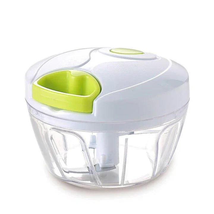 Stainless steel food chopper with 3-cup capacity for effortless meal prep
