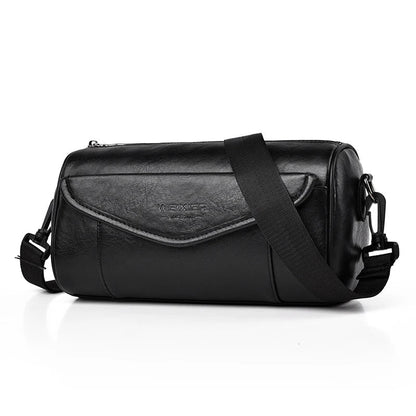Stylish men's crossbody bag with large capacity, water-resistant and wear-resistant design for everyday use