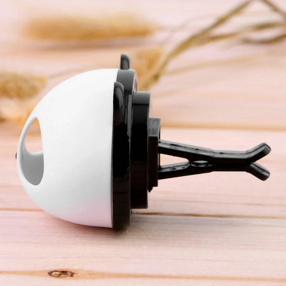 Cute panda-shaped car air freshener with long-lasting fragrance to refresh your vehicle's interior