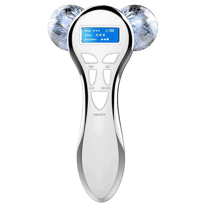 4D Microcurrent Face & Body Lifting Massager for skin tightening, wrinkle reduction, and body contouring