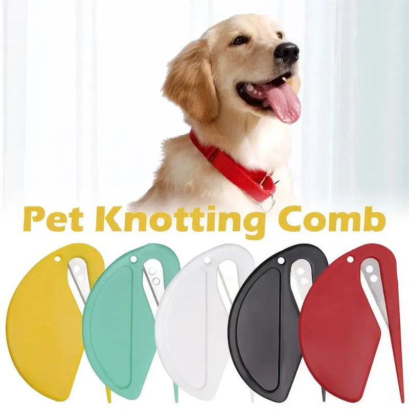 Hhomeenjoy US Professional Pet Detangling Comb: Effortless Grooming for Your Furry Friend