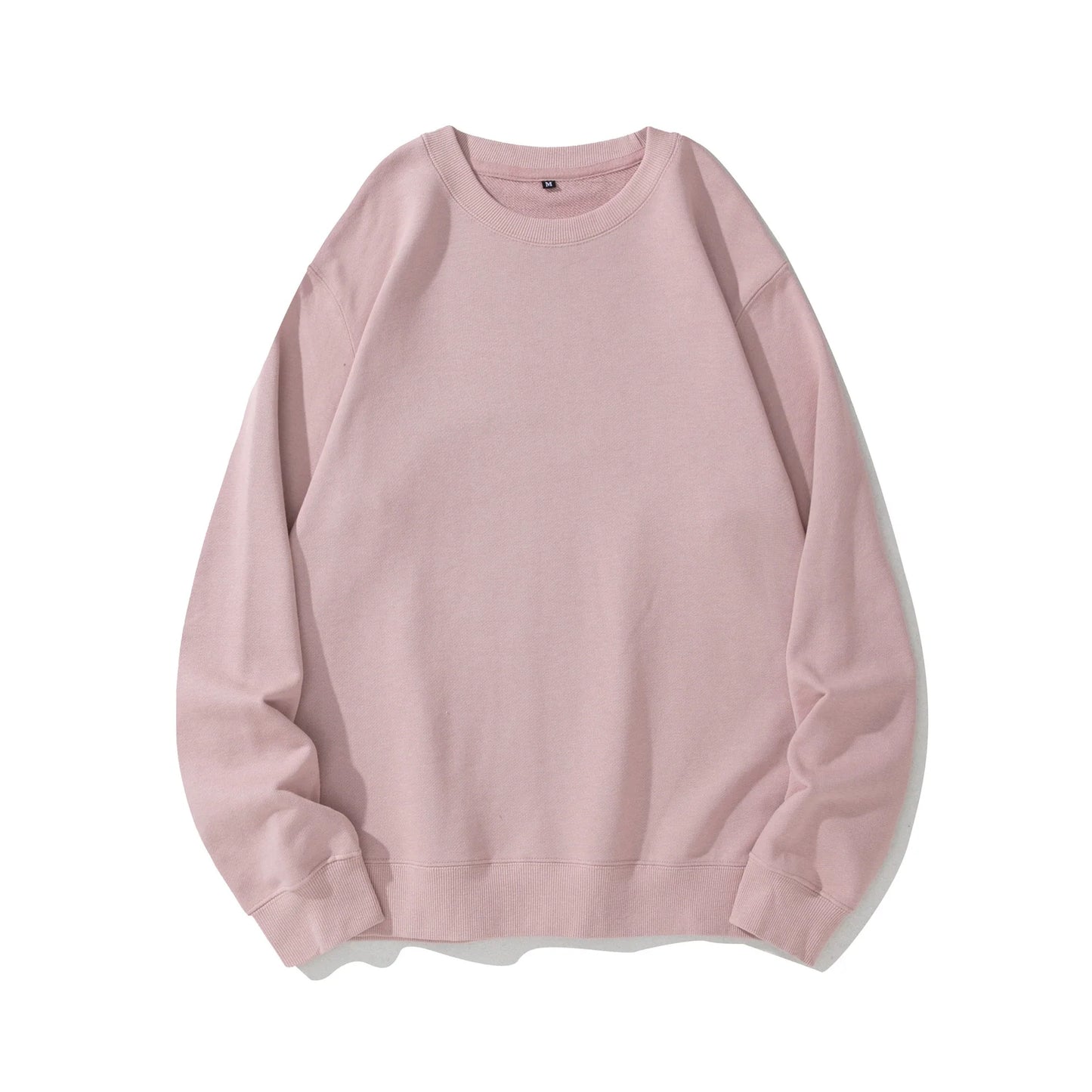 Heavyweight knit pullover sweater in various solid colors, perfect for couples to wear together
