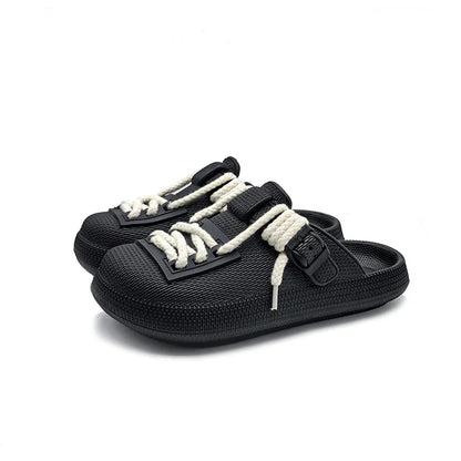 Men's summer beach outdoor non-slip slippers in various colors with cushioned EVA soles and non-slip rubber outsoles