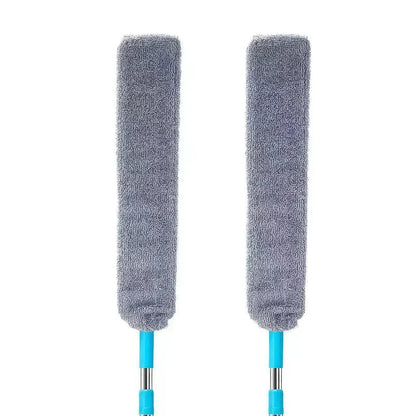 Premium Extendable Dusting Brush with Telescopic Design and Flexible Microfiber Head for Effortless Household Cleaning