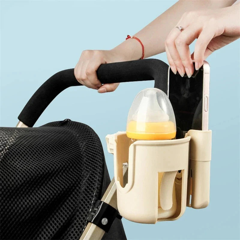 Hhomeenjoy Convenient Cup Holder and Phone Mount for Strollers
