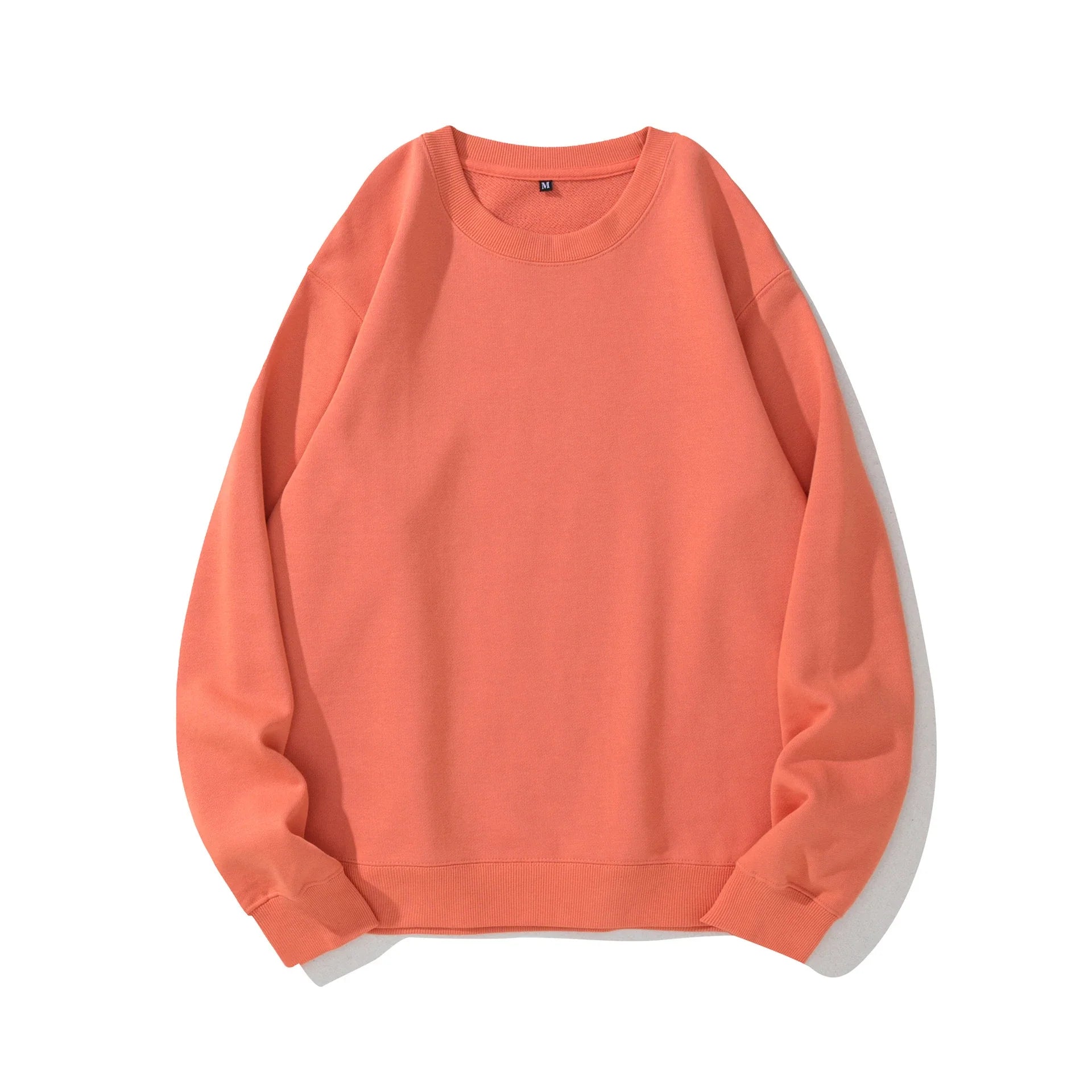 Heavyweight knit pullover sweater in various solid colors, perfect for couples to wear together