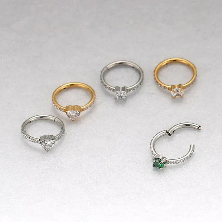 Elegant gold-tone micro zircon stud earrings with a sleek, modern design