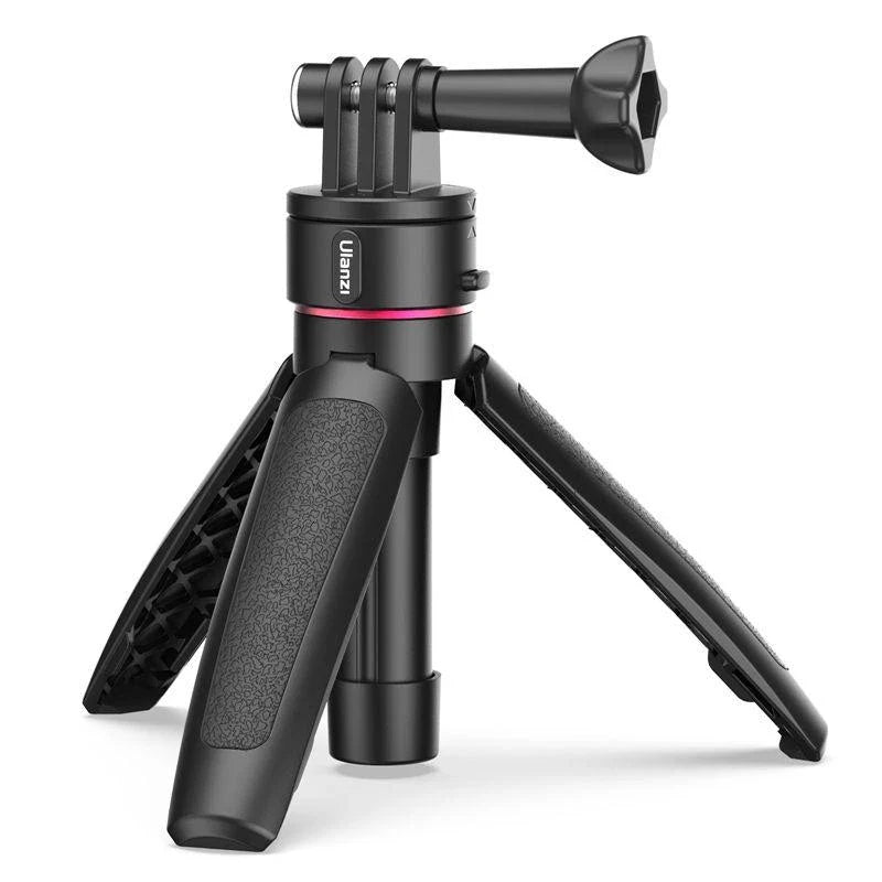 Compact Vlogging Tripod - Portable Extendable Mini Tripod for Action Cameras