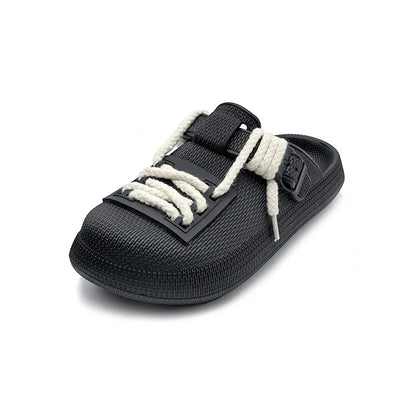 Men's summer beach outdoor non-slip slippers in various colors with cushioned EVA soles and non-slip rubber outsoles