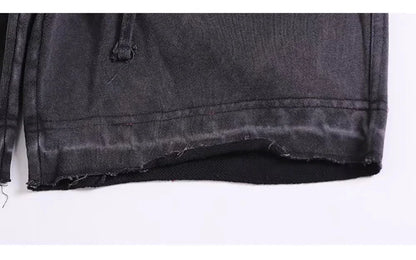 Premium cotton casual shorts for men in a relaxed, retro-inspired style