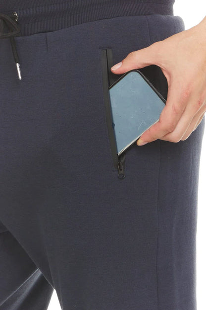 Men's sports casual zipper ankle trousers in various colors for running, fitness, and other active pursuits