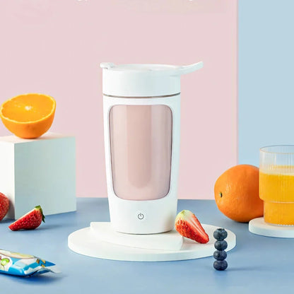 Automatic USB Rechargeable Self-Stirring Mug for Effortless Beverage Mixing on the Go