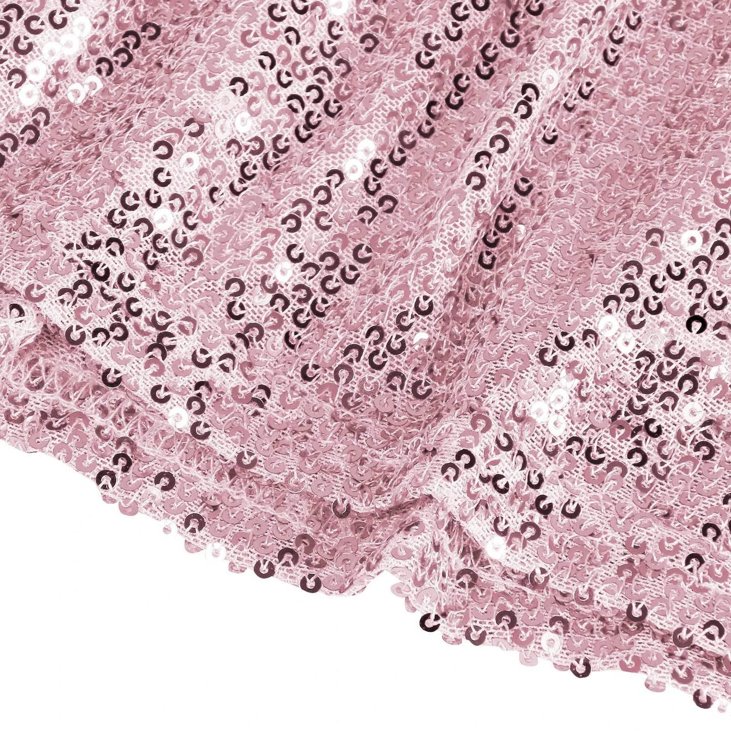 A shimmering sequin-embellished pleated skirt in a stylish rose red color, perfect for party nights and special occasions.