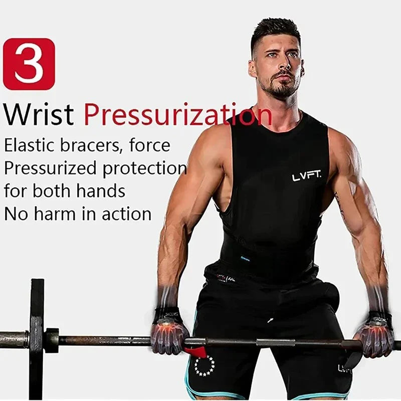 Adjustable Non-Slip Weightlifting Wrist Straps for Gym and Fitness - Secure Your Grip, Protect Your Wrists, and Elevate Your Workout