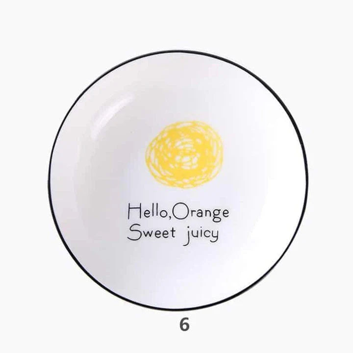 Ceramic sauce dish with elegant, unique design in a variety of color options