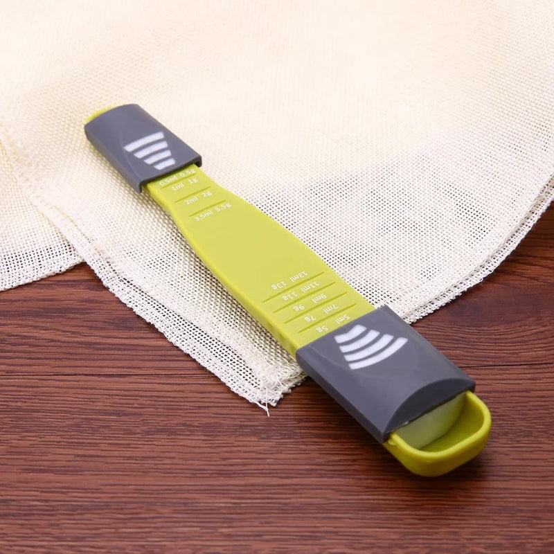 Hhomeenjoy Dual-Ended Stainless Steel Measuring Spoons for Precision Cooking