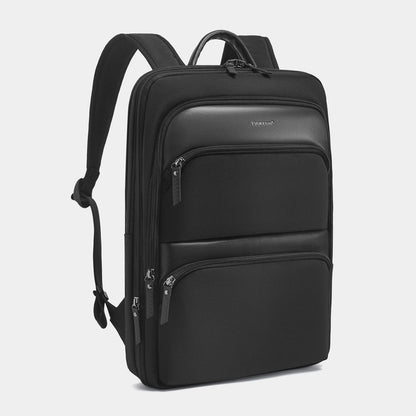 Durable and stylish men's backpack with large 31-liter capacity, made from high-quality Oxford cloth for water resistance and breathability.