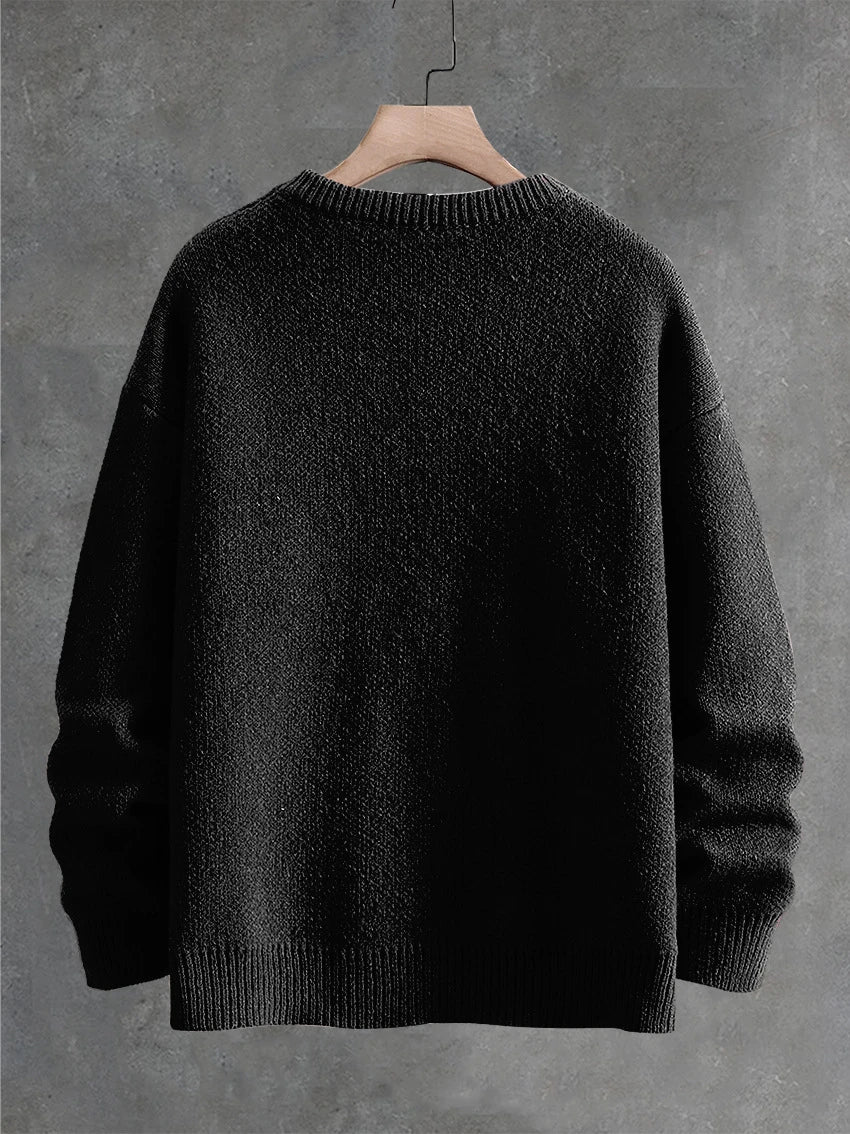 Ghostly Halloween sweater with playful ghost design, available in a variety of colors and sizes