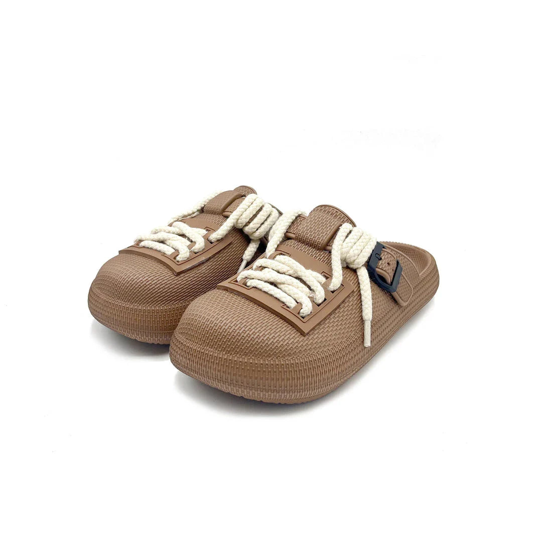 Men's summer beach outdoor non-slip slippers in various colors with cushioned EVA soles and non-slip rubber outsoles