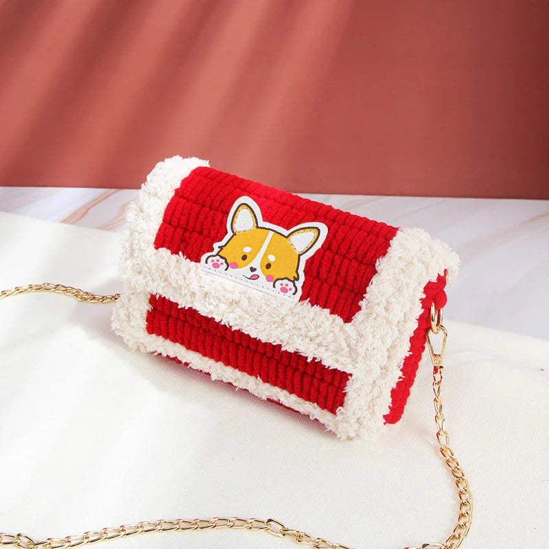 DIY Handcrafted Textile Set with Mesh Wool Threads for Personalized Gifts and Keepsakes